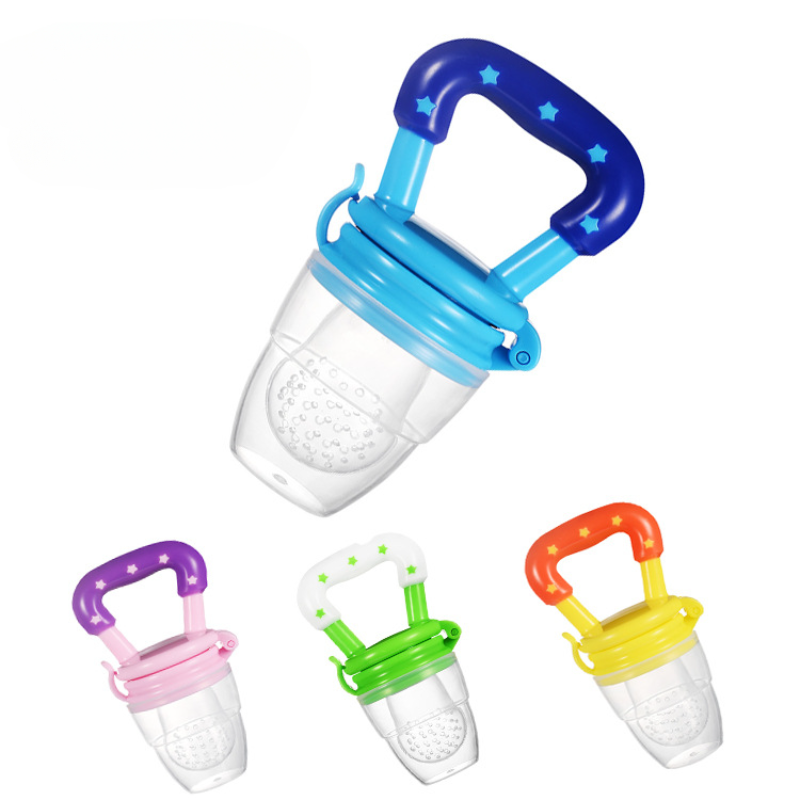 Baby Food Bites - เด็กผลไม้ Feeder Pacifier การงอกของฟันของเล่นอาหารสด Feeder ทารกจุกนมผลไม้ซิลิโคนกระเป๋าสําหรับเด็กวัยหัดเดินเด็กสาว