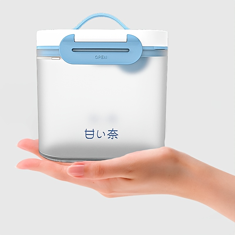 Baby Food On The Go - กล่องเก็บนมผงและขนมขนาดใหญ่สำหรับใช้ในบ้านและการเดินทาง ภาชนะบรรจุสูตรนมแบบปิดผนึกสำหรับพกพา