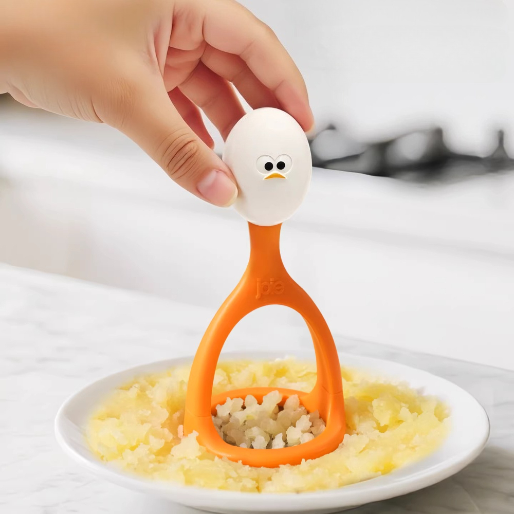 Baby Food Masher - เครื่องบดมันฝรั่งแบบใช้ในบ้าน เครื่องบดอาหารเด็ก ที่บดมันฝรั่งสแตนเลส ที่บดดินเหนียว ช้อนบด อุปกรณ์ครัวขนาดเล็ก