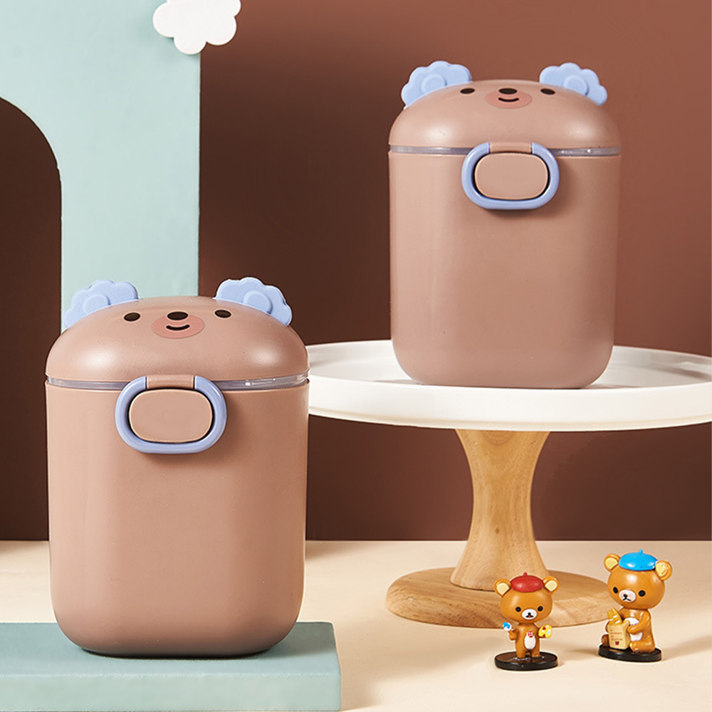 Baby Food Jar - ภาชนะบรรจุอาหารเด็กแบบพกพา พร้อมหูหิ้ว ปิดผนึกแน่นสนิท มีช่องแบ่งสำหรับเก็บซีเรียลและอาหารเด็กจำเป็น