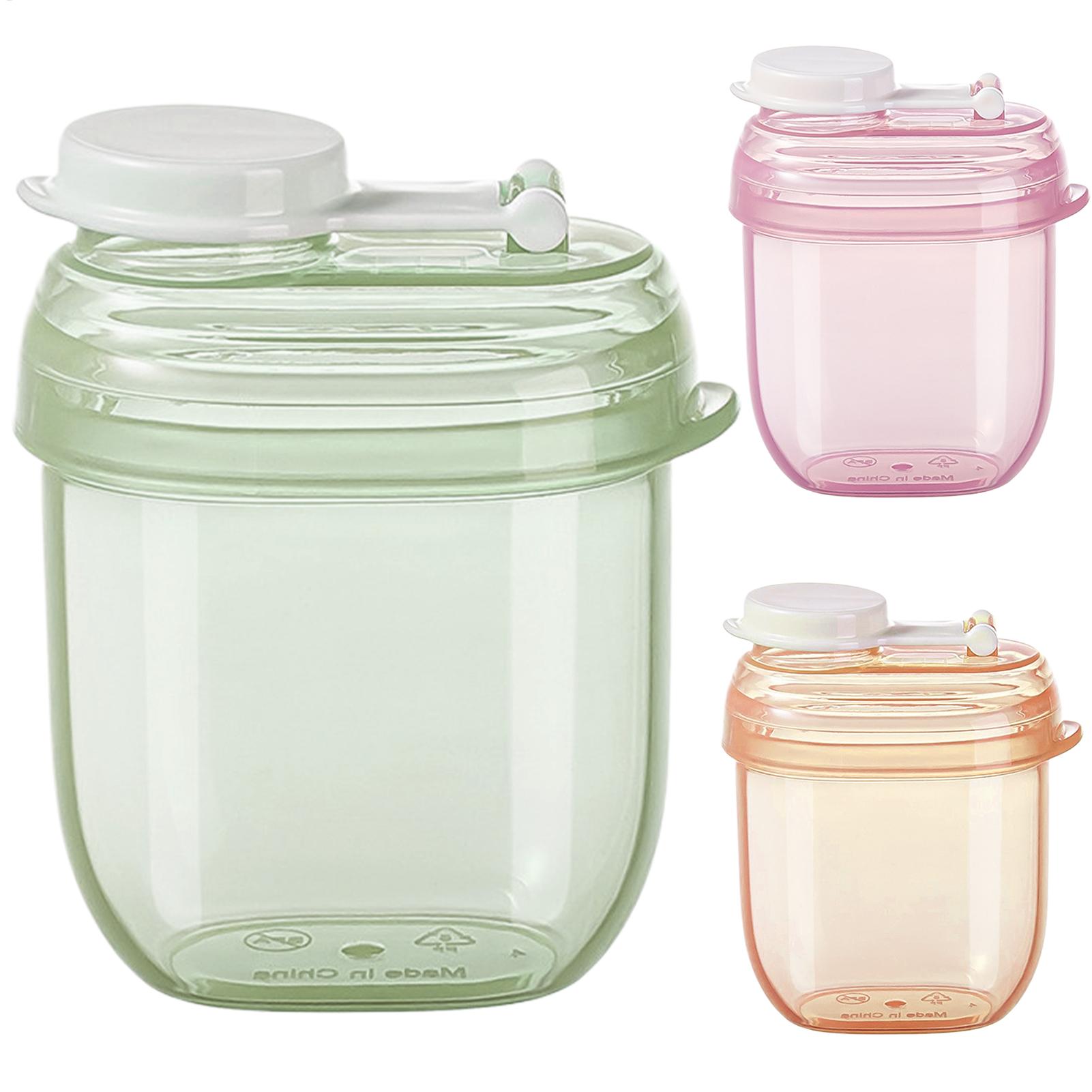 Baby Food On The Go - กล่องเก็บนมผงแบบพกพา ปิดสนิท สำหรับเดินทาง ใช้ในบ้าน หรือพกพาไปให้อาหารเด็ก ﻿