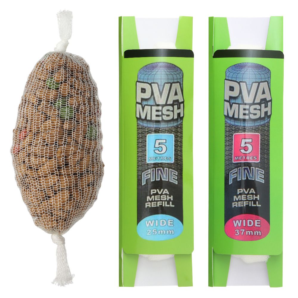 Mesh Feeder Bag - 5M/20M ละลาย PVA ตาข่าย Refill ปลาคาร์พ