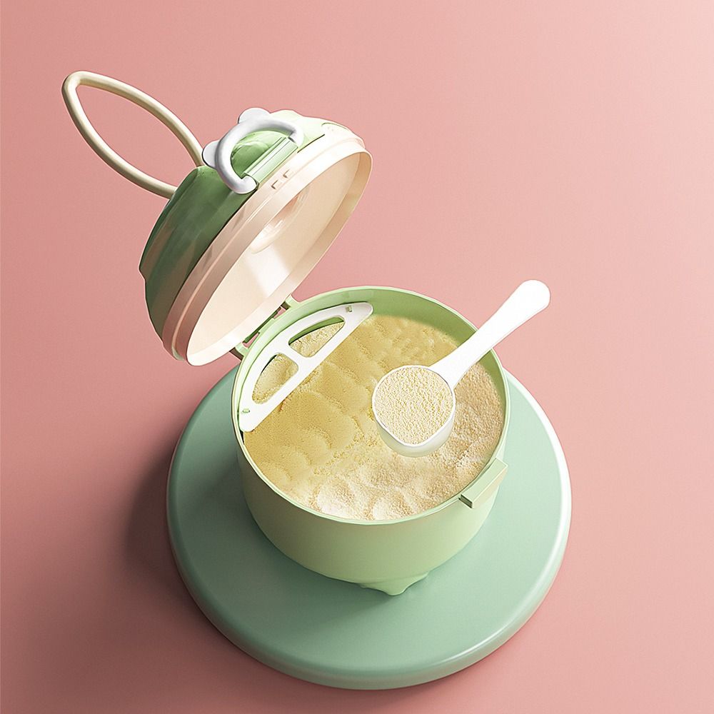 Baby Food Jar - กล่องเก็บนมผงการ์ตูน กล่องอาหารกลางวัน กล่องซีล กล่องนมผงเด็ก กล่องขนมเด็กเล็ก กล่องเก็บอาหารธัญพืชที่จำเป็น