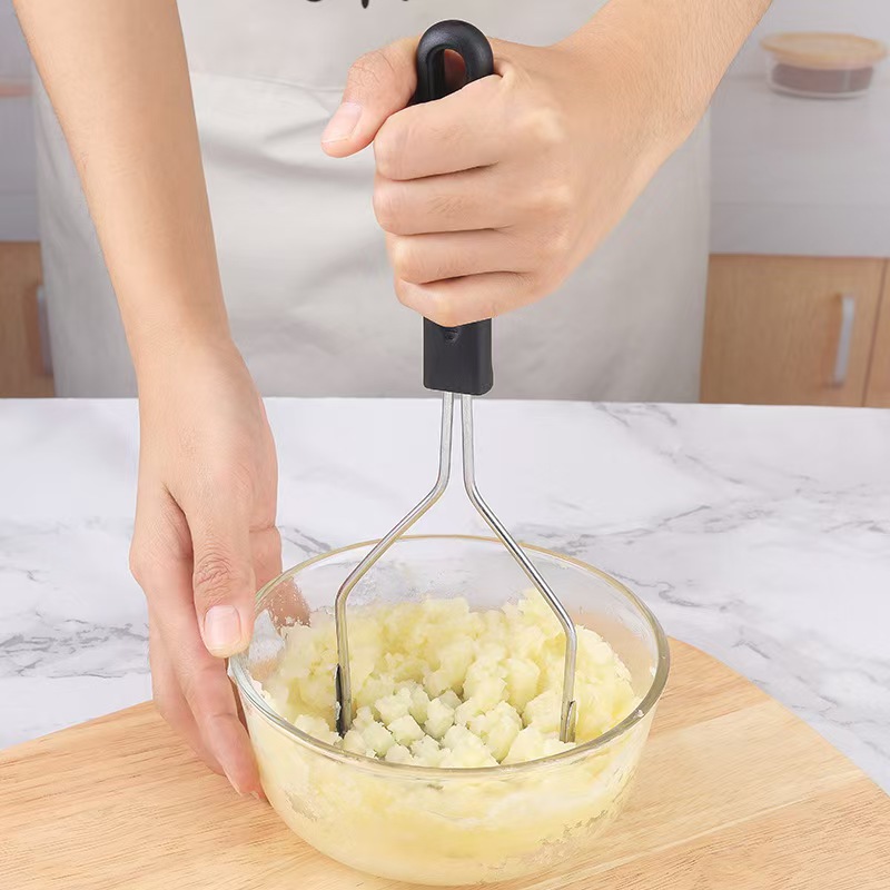 Baby Food Masher - ที่บดมันฝรั่งสแตนเลส เครื่องบดอาหารเด็ก เครื่องบดไข่ เครื่องบดอาหารแบบใช้มือ อุปกรณ์ครัว