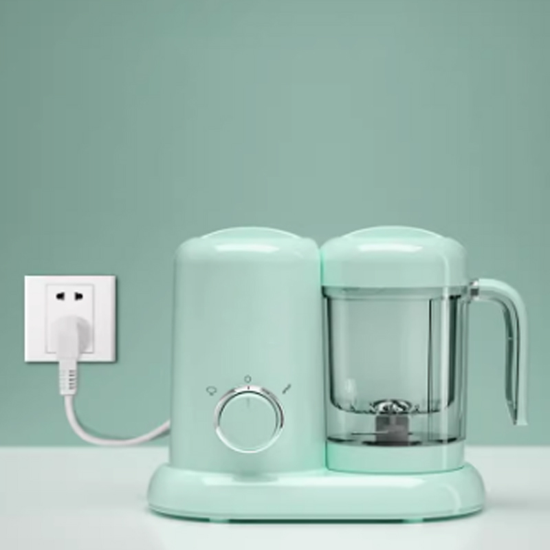 Baby Food Maker And Steamer - 220V ไฟฟ้าเครื่องทําอาหารเด็กสแตนเลสทําอาหาร Maker Steamer มัลติฟังก์ชั่ผสมเครื่องบดเครื่องปั่นโปรเซสเซอร์ Shatterproof