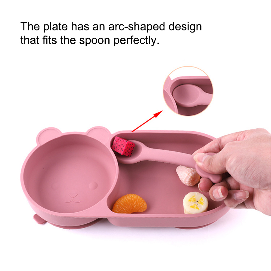 ชามดูดซิลิโคนเด็ก ลายหมีน่ารัก - Baby Food Mixer บทวิจารณ์และราคา