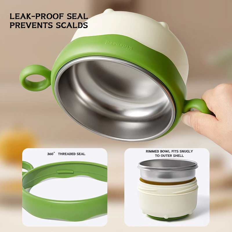 ชามอาหารเด็กความร้อน Jar ฉนวนถ - Baby Food Jar บทวิจารณ์และราคา