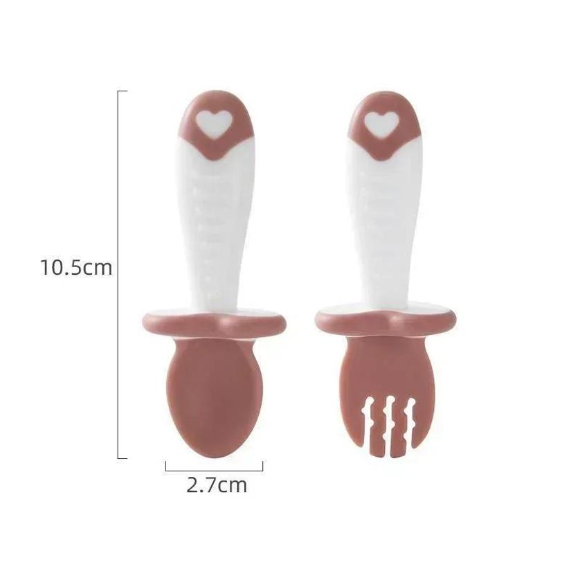 ช้อนเด็ก ช้อนส้อมซิลิโคน ชุดอา - Baby Food Set บทวิจารณ์และราคา