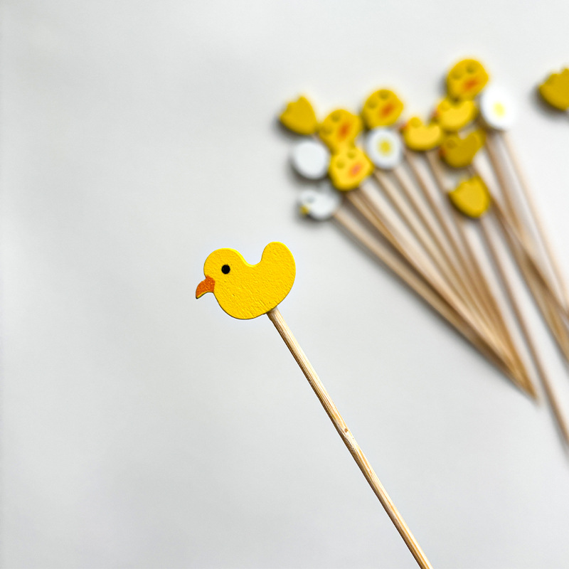100 ชิ้นน่ารักไข่เป็ดสีเหลืองท - Baby Food Yellow บทวิจารณ์และราคา