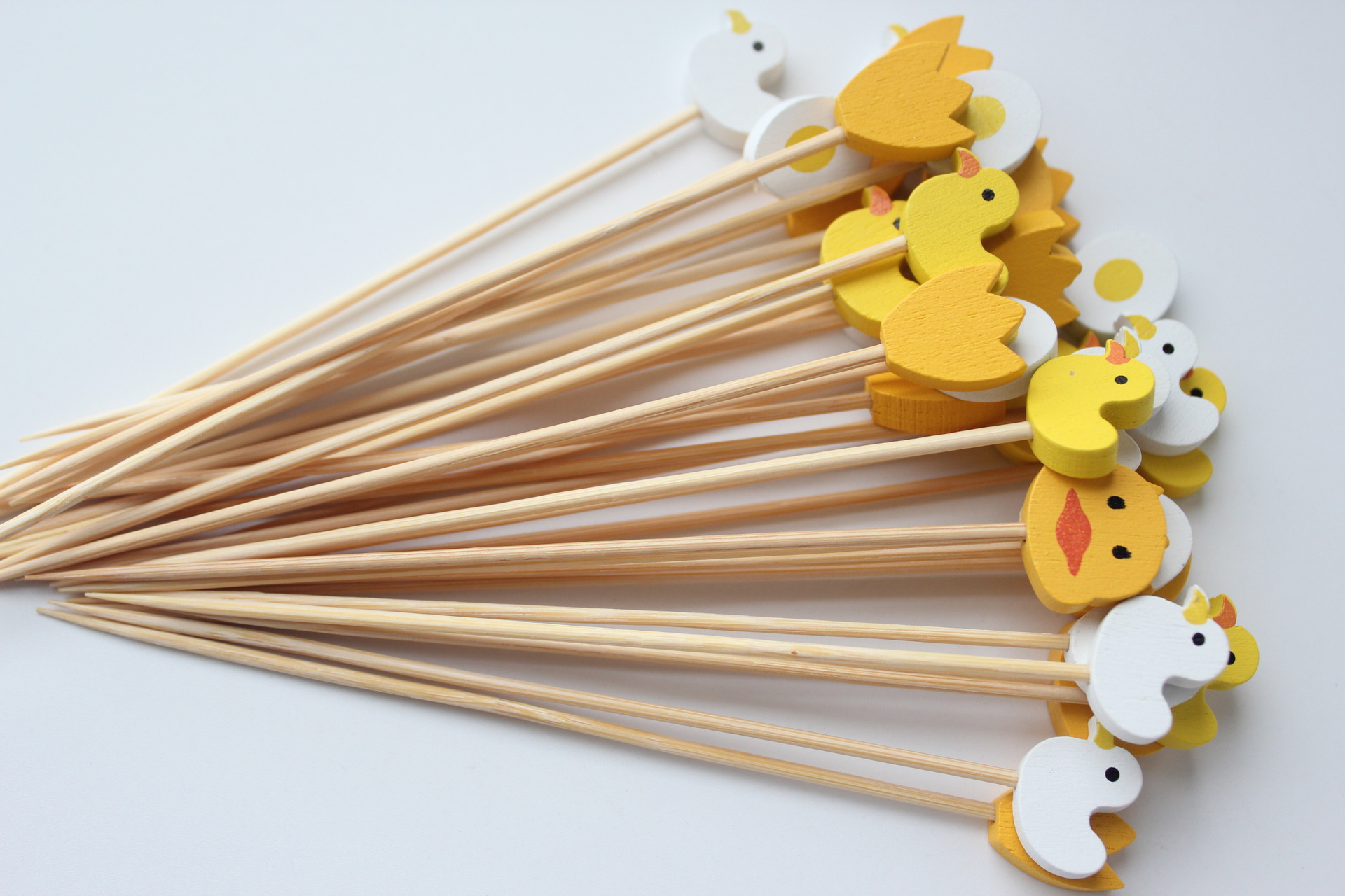 100 ชิ้นน่ารักไข่เป็ดสีเหลืองท - Baby Food Yellow บทวิจารณ์และราคา