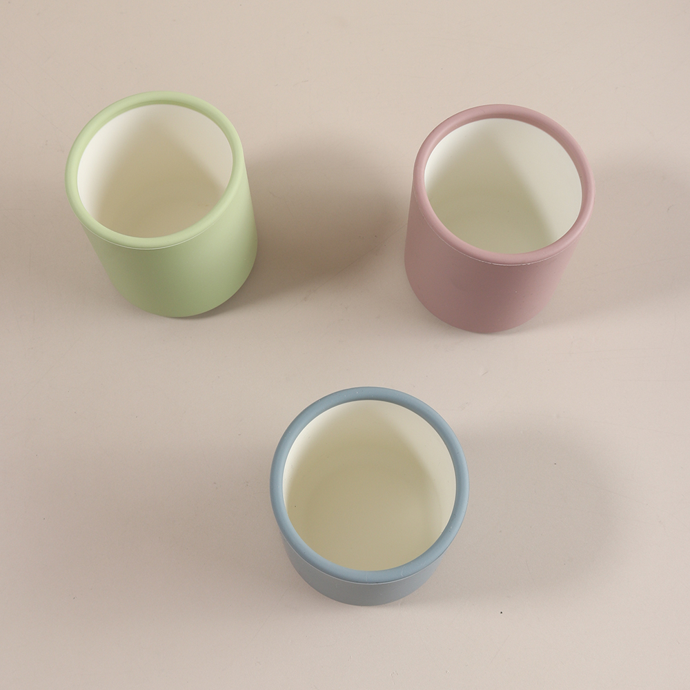 แก้วน้ำซิลิโคนสำหรับฝึกดื่มของ - Baby Food Utensil บทวิจารณ์และราคา