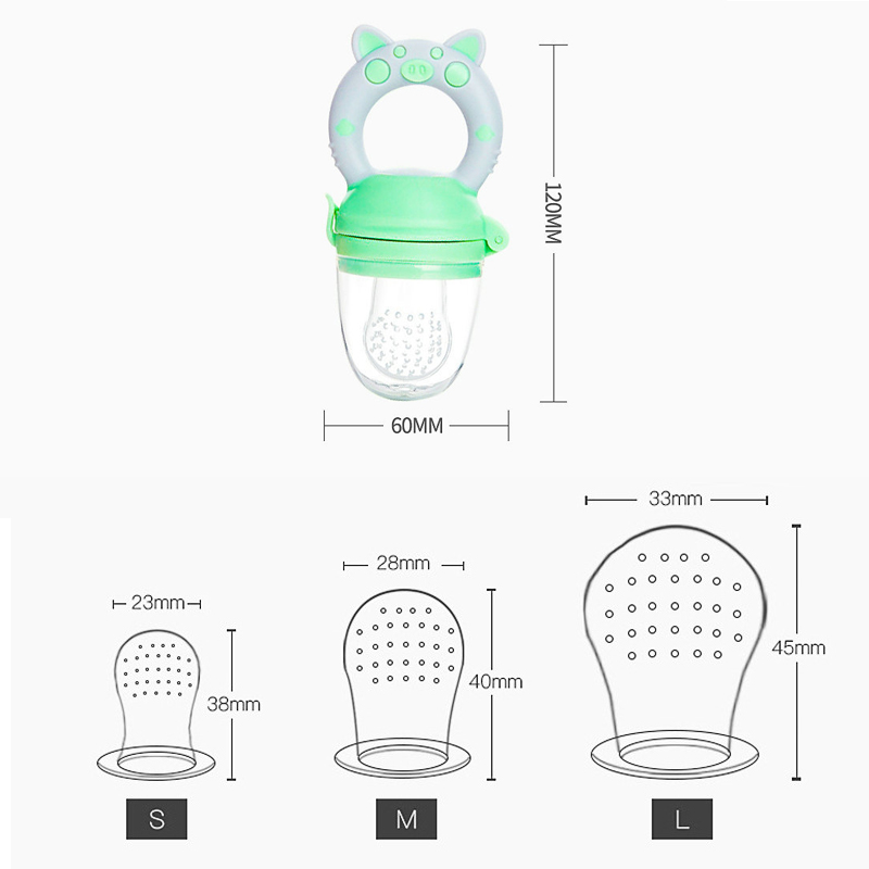 ชุดจุกนมซิลิโคนสำหรับผลไม้และผ - Baby Food Bites บทวิจารณ์และราคา