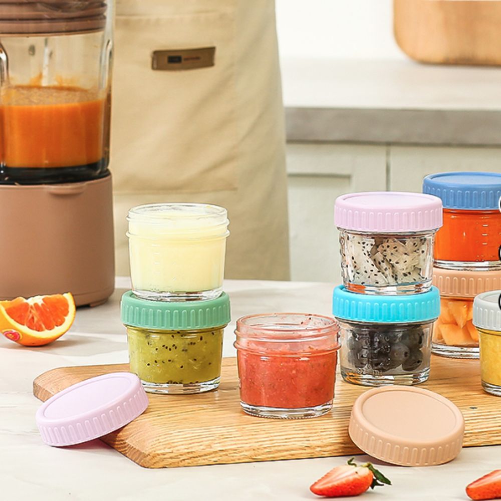 ขวดแก้วอเนกประสงค์สำหรับใส่อาห - Baby Food Jar บทวิจารณ์และราคา