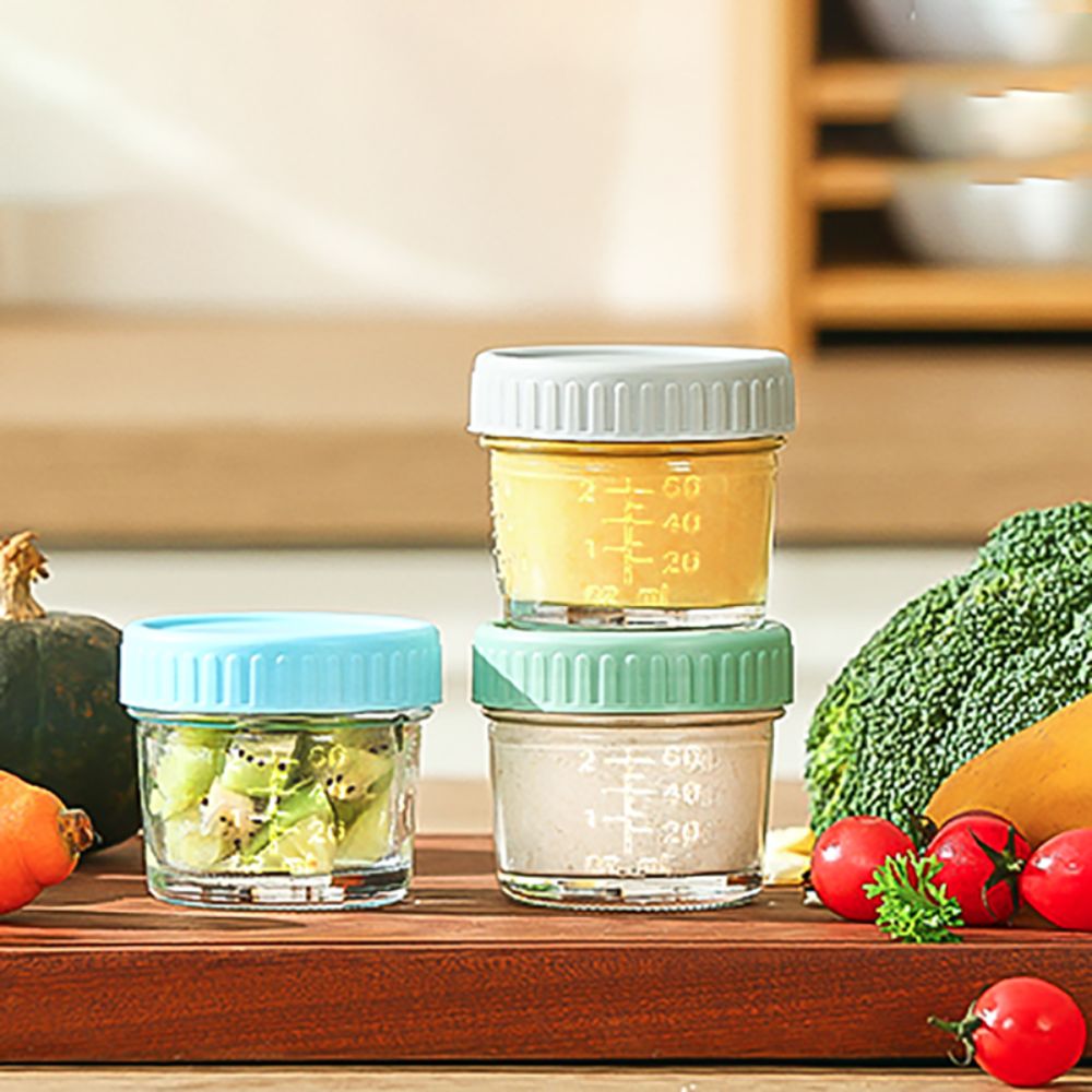 ขวดแก้วอเนกประสงค์สำหรับใส่อาห - Baby Food Jar บทวิจารณ์และราคา