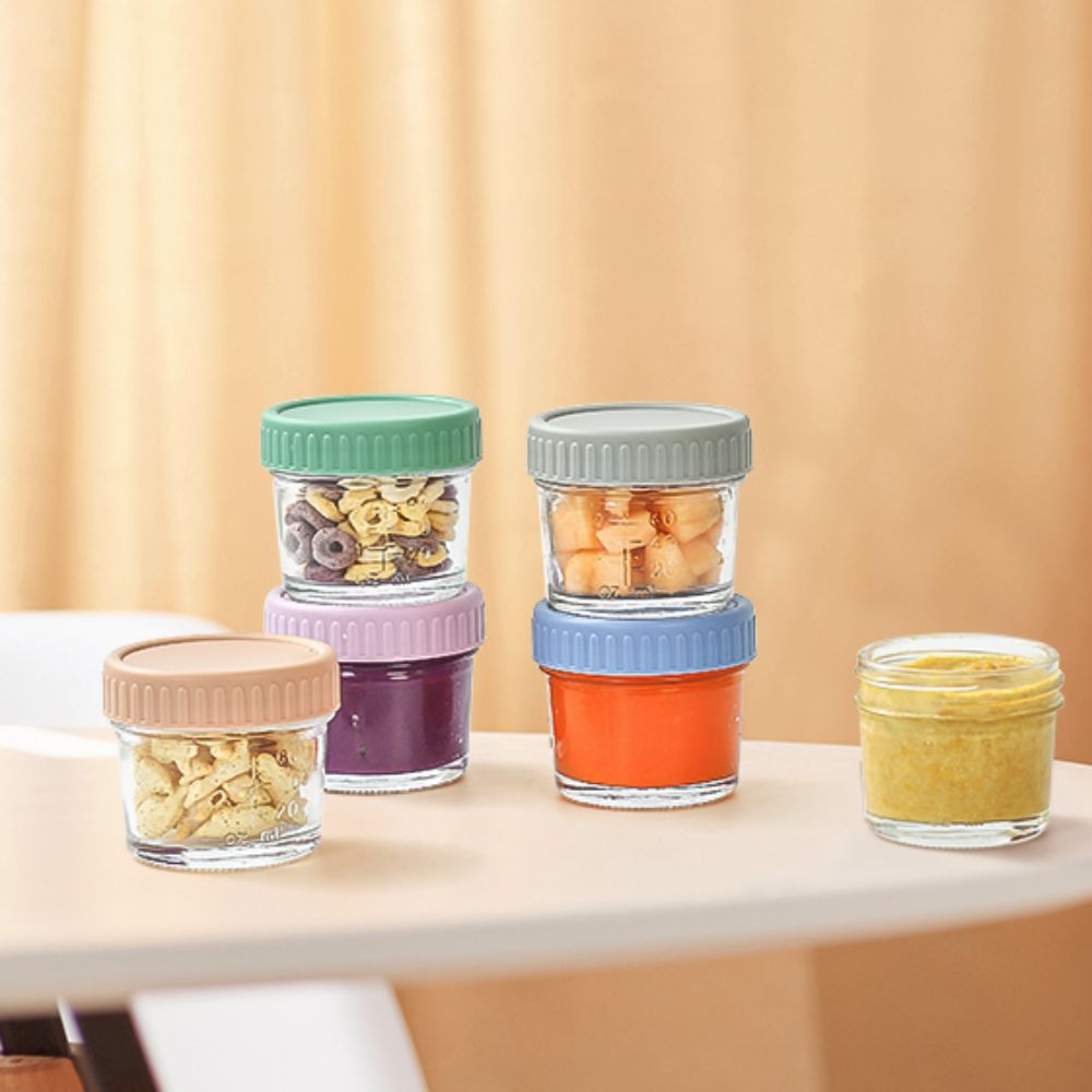 ขวดแก้วใส่อาหารเด็กแบบใช้ซ้ำได - Baby Food Jar บทวิจารณ์และราคา
