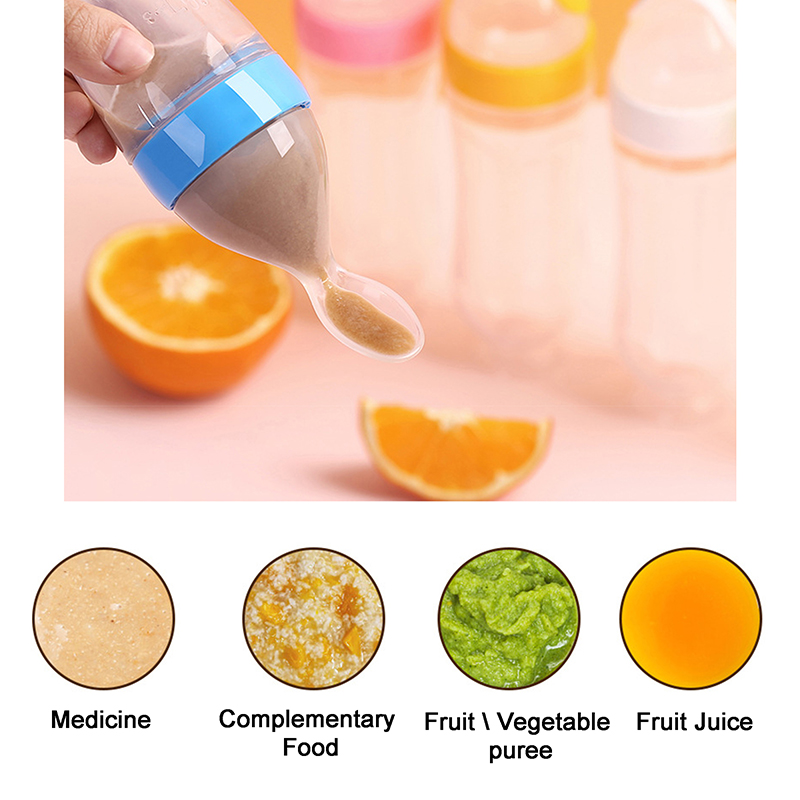 บีบขวดนมซิลิโคนทารกแรกเกิดการฝ - Baby Food Bites บทวิจารณ์และราคา