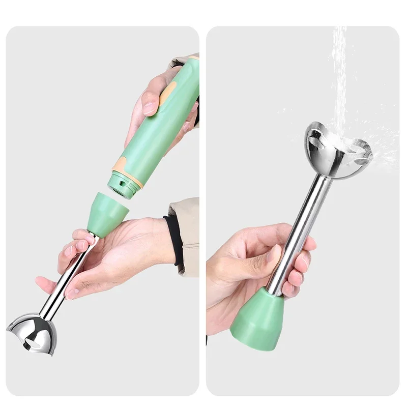 400W เครื่องปั่นมือถือไฟฟ้าอาห - Baby Food Masher บทวิจารณ์และราคา