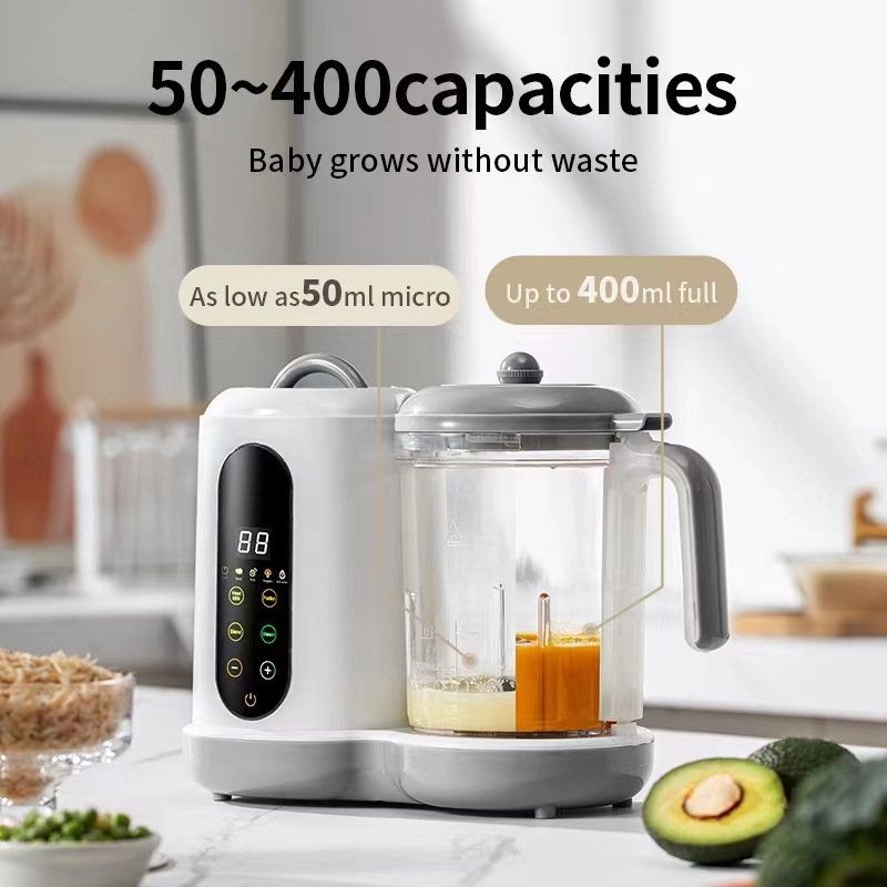 เครื่องเตรียมอาหารเด็กอเนกประส - Baby Food Maker And Steamer บทวิจารณ์และราคา