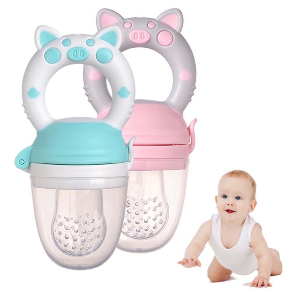จุกนมซิลิโคนสำหรับป้อนอาหารสดส - Baby Food Bites บทวิจารณ์และราคา