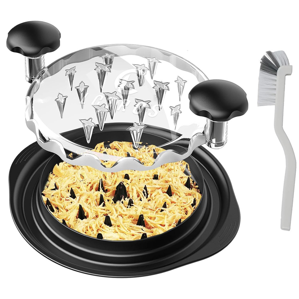 เครื่องฉีกเนื้อไก่แบบมือหมุนขน - Baby Food Masher บทวิจารณ์และราคา