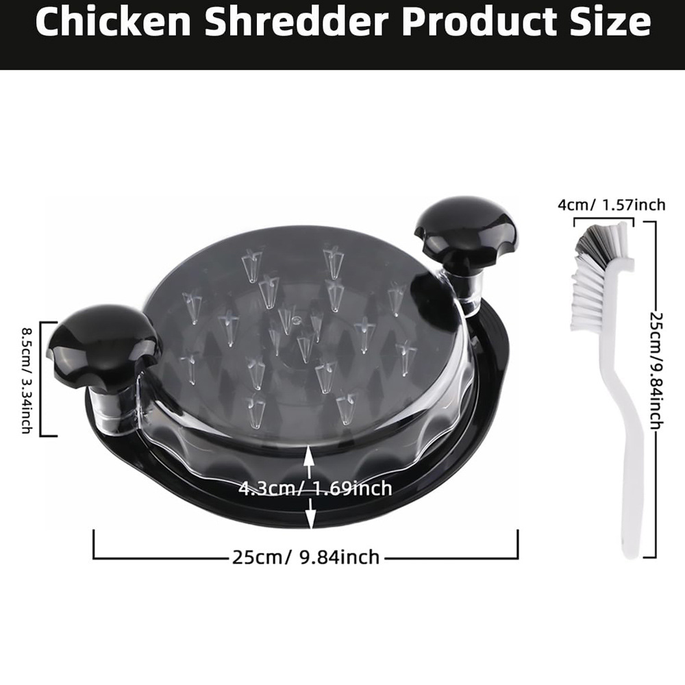 เครื่องฉีกเนื้อไก่แบบมือหมุนขน - Baby Food Masher บทวิจารณ์และราคา