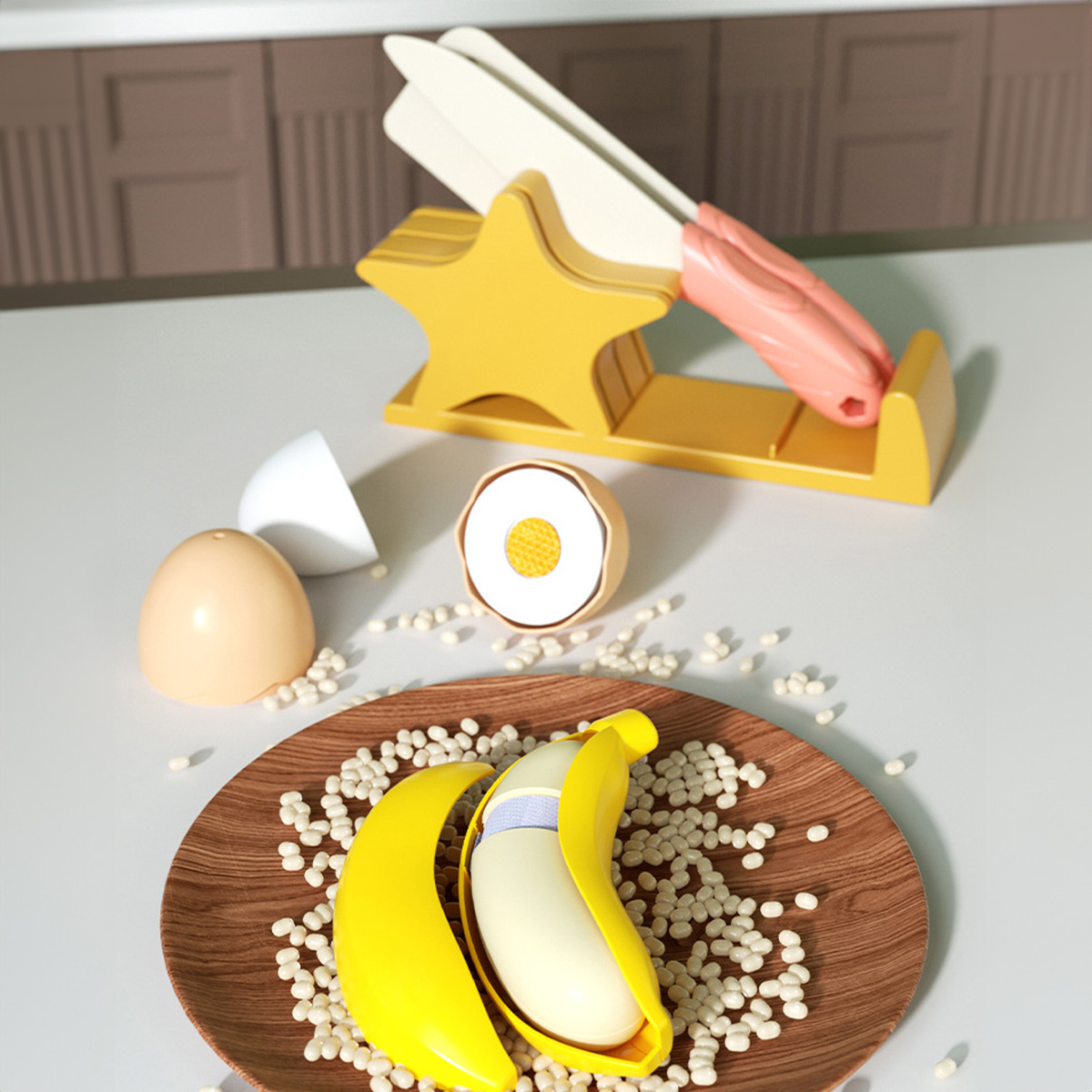 ชุดของเล่นอาหารของเล่นในครัวสำ - Baby Food Ingredients บทวิจารณ์และราคา
