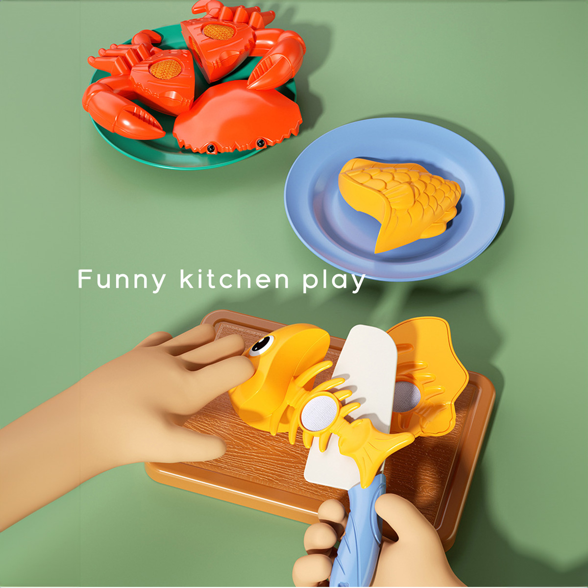 ชุดของเล่นอาหารของเล่นในครัวสำ - Baby Food Ingredients บทวิจารณ์และราคา