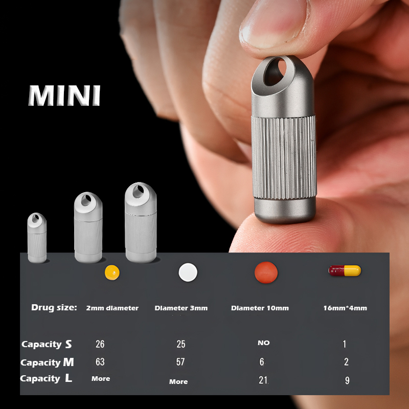 Titanium Alloy MINI กล่องยากัน - First Food Jar บทวิจารณ์และราคา