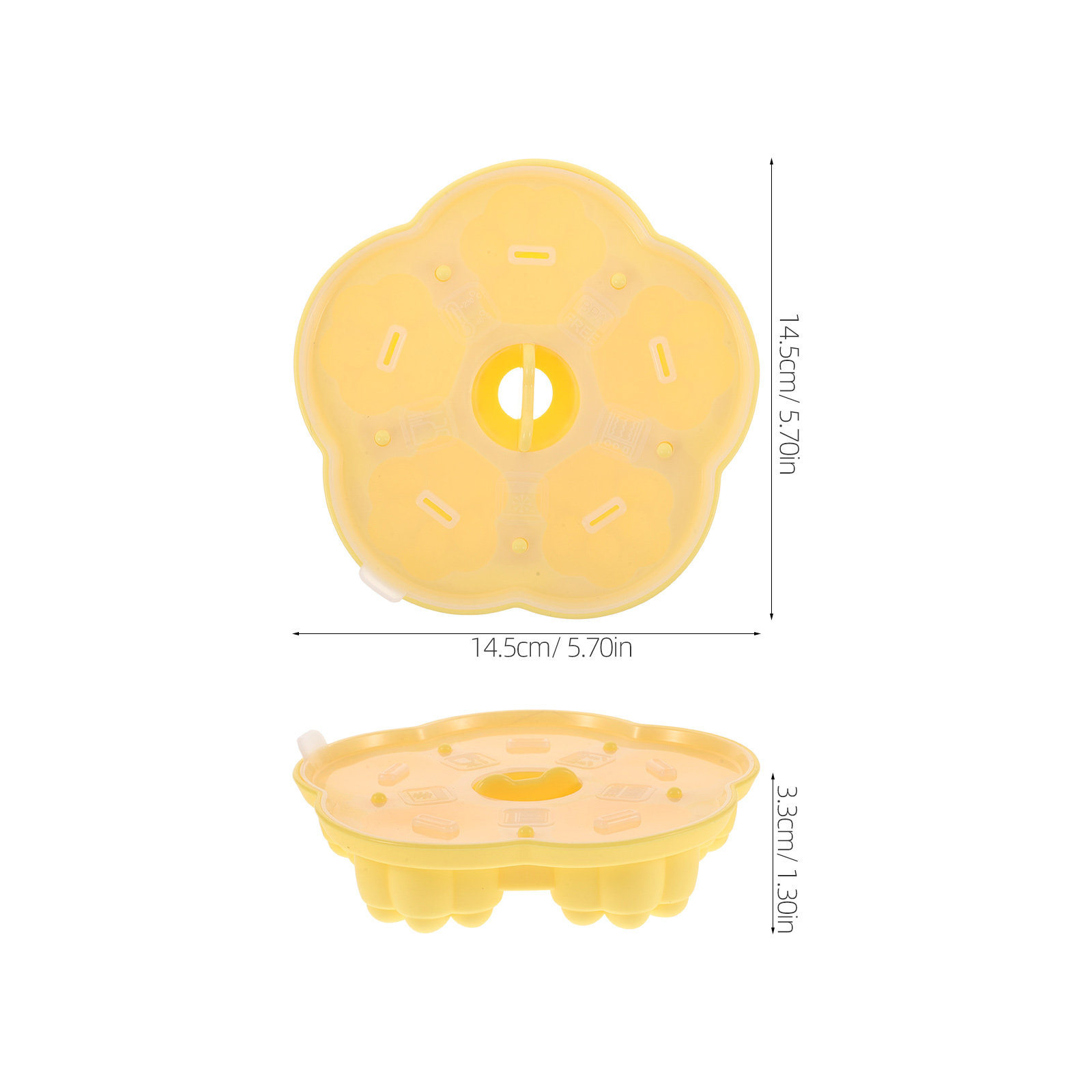 แม่พิมพ์ซิลิโคนสำหรับอาหารเด็ก - Baby Food Yellow บทวิจารณ์และราคา