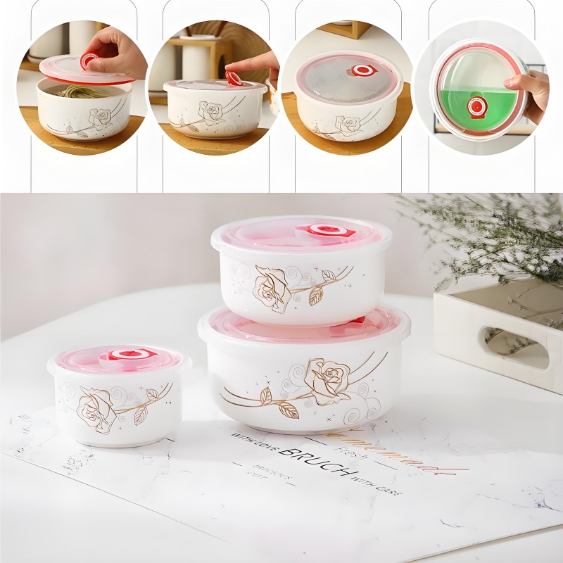 สามชิ้นชุด,Fine กระเบื้องจีนกล - Baby Food Set บทวิจารณ์และราคา