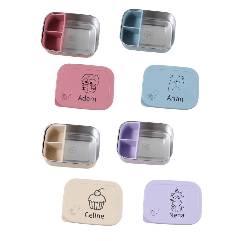 กล่องอาหารกลางวันเด็กซิลิโคนขน - Baby Food Utensil บทวิจารณ์และราคา