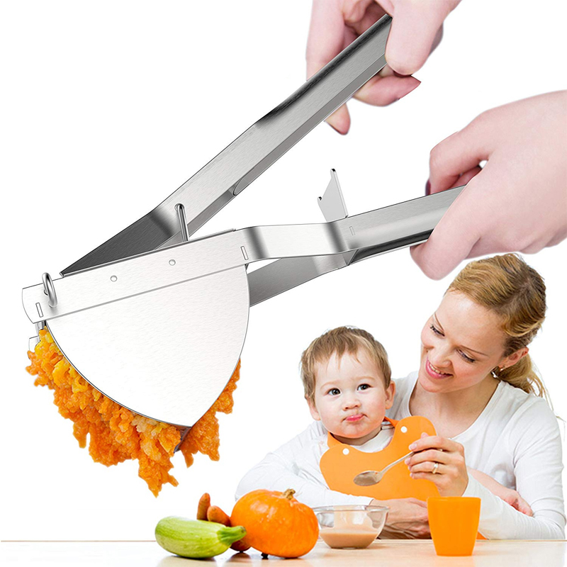 เครื่องบดมันฝรั่งสแตนเลส เครื่ - Baby Food Masher บทวิจารณ์และราคา