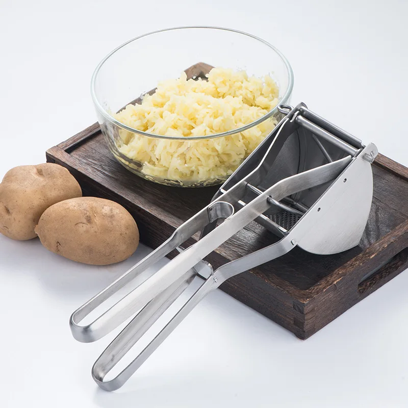 ที่บดมันฝรั่งทำจากสเตนเลสที่บด - Baby Food Masher บทวิจารณ์และราคา