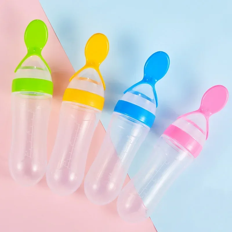 ปลอดภัยขวดนมเด็กช้อนนมขวดเด็ก  - Baby Food Bites บทวิจารณ์และราคา