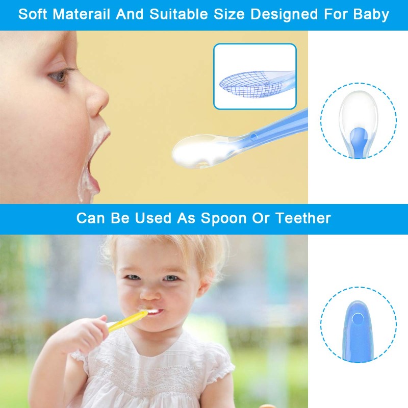 ช้อนซิลิโคนเด็กปลอดสาร BPA Fir - Baby Food Bites บทวิจารณ์และราคา