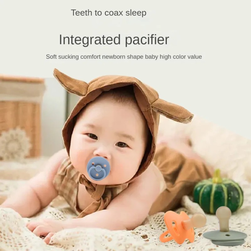 จุกนมหลอกเด็ก สองสี หัวกลม หัว - Baby Food Bites บทวิจารณ์และราคา