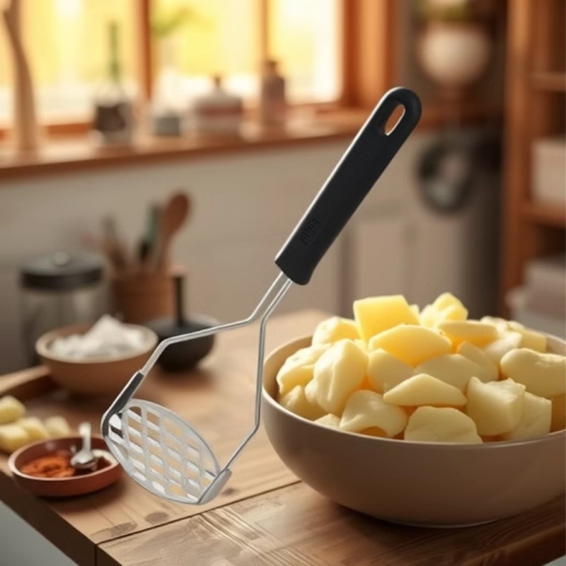 ที่บดมันฝรั่งสแตนเลส เครื่องบด - Baby Food Masher บทวิจารณ์และราคา