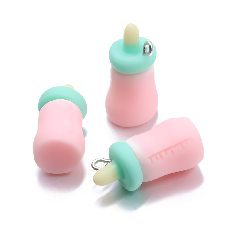 10Pcs 12X26MM 6 Charms ขวดนม K - Baby Food Mixer บทวิจารณ์และราคา