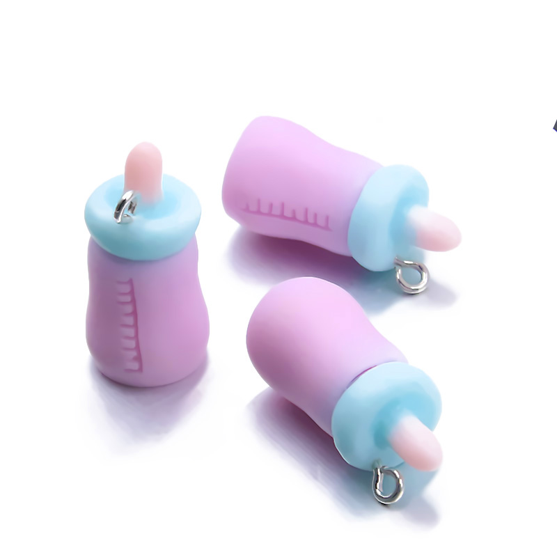 10Pcs 12X26MM 6 Charms ขวดนม K - Baby Food Mixer บทวิจารณ์และราคา